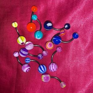 Belly Button Rings Bundle